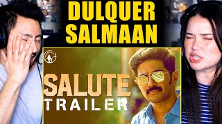 SALUTE Trailer Reaction  Dulquer Salmaan  Rosshan Andrrews  BobbySanjay  Jakes Bejoy