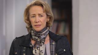 Me Before You Janet McTeer Camilla Traynor Behind the Scenes Movie Interview  ScreenSlam