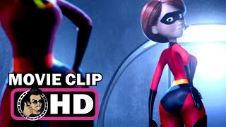 THE INCREDIBLES Movie Clip  Elastigirl Breaks In FULL HD Pixar Disney 2004