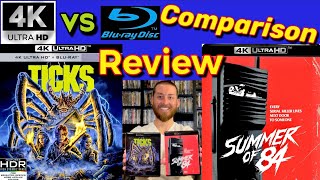 Ticks 4K  Summer of 84 4K UltraHD Blu Ray Review Comparison  Unboxing Vinegar Syndrome Cult Movies