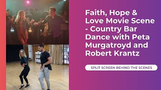 Faith Hope  Love Movie Scene  Split Screen Dancing with Peta Murgatroyd and Robert Krantz