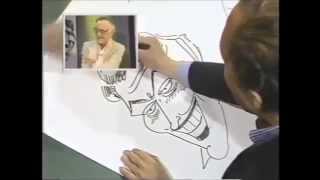 Bob Kane drawing Batman Mickey Mouse and many more