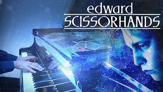 Ice Dance  Tim Burtons Edward Scissorhands HD Piano Cover Movie Soundtrack OST