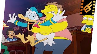 The Simpsons in Plusaversary 2021  Donald Duck Scenes  1080p HD  Subtitles