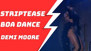 Demi Moore Sexy Boa Striptease Dance 1080P HD