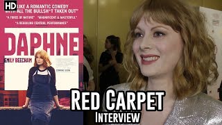 Emily Beecham  Daphne  Critics Circle Awards 2018 Red Carpet Interview