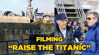 Raise the Titanic  backstage filming Piraeus Greece 1980  Silent super 8mm film