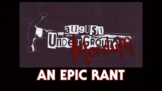 August Undergrounds Mordum2003  An Epic Rant