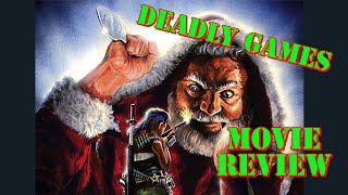 Deadly Games Horror Movie Review  Christmas Horror Movies