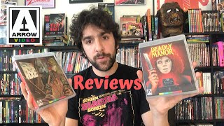 EDGE OF THE AXE 1988 and DEADLY MANOR 1989 Blu Ray Reviews  Arrow Video