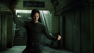 Neo vs Agent Smith  The Matrix Open Matte