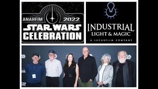 Star Wars Celebration 2022 Ron Howard with Industrial Light  Magics VFX Titans Press Conference