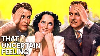 That Uncertain Feeling  MERLE OBERON  Old Comedy Film  Classic