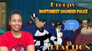 Tex Avery  droopy northwest hounded police 1946 Reaction