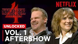 Stranger Things 4 Vol 1 Unlocked  FULL SPOILERS Official After Show  Netflix Geeked Week