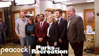 Parks and Recreation  The Farewell Season Shooting the Final Scene Behind The Scenes