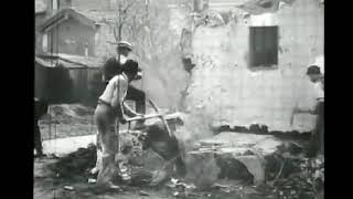 The First Reverse Motion in Film  Demolition of a Wall 1896 by LOUIS LUMIERE