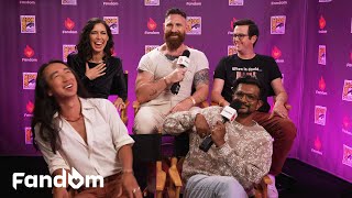 Ghosts Cast Talk Season 2s New Flashbacks and Acting With No Pants