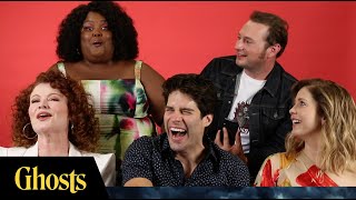 The Cast of Ghosts Find Out Which Characters They Really Are