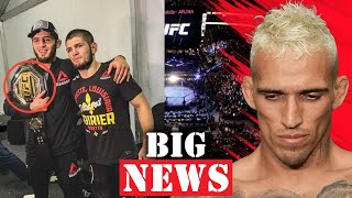 BIG NEWS Charles Oliveira MAKES A CRAZY STATEMENT Islam Makhachev And PLAN B