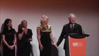 Kate Winslet  Alan Rickman at the premiere of A Little Chaos  TIFF14