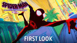 SPIDERMAN ACROSS THE SPIDERVERSE  First Look