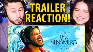 HEY SINAMIKA Trailer Reaction  Dulquer Salmaan  Aditi Rao Hydari  Kajal Aggarwal  Brinda