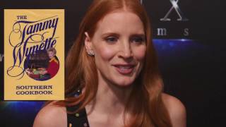 Jessica Chastain her upcoming projects Mollys Game The Division  portraying Tammy Wynette