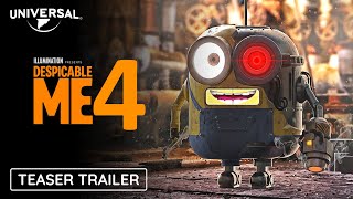 DESPICABLE ME 4  Teaser Trailer 2024 Illumination  Universal Pictures HD
