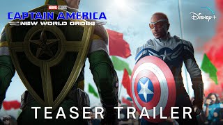 CAPTAIN AMERICA 4 NEW WORLD ORDER  Teaser Trailer 2024 Marvel Studios  Disney