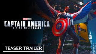 CAPTAIN AMERICA 4  Teaser Trailer  Marvel Studios  Disney Anthony Mackie Movie 2023