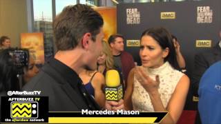 Mercedes Mason Interview  Fear The Walking Dead Premiere  2016