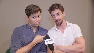 Get to Know Christian Borle Andrew Rannells and the Broadway Falsettos Cast