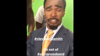Jamie Foxx does a hilarious copy of Stephen a Smith for his allstar weekend movie