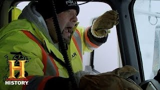 Ice Road Truckers The Most Dangerous Crossing of Todds Life S9 E3  History
