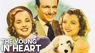 The Young in Heart  Janet Gaynor  Classic Drama Movie  Comedy  Free Film