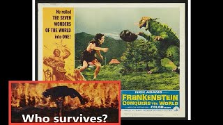 Frankenstein Vs BARAGON  Frankenstein CONQUERS the World 1965  Monster GIFs 26  Red Ramblin