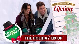 The Holiday Fix Up  Inside Jana Kramer  Ryan McPartlins Lifetime Christmas Movie Exclusive