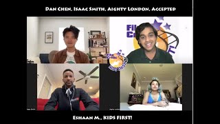 Enjoy Eshaan Ms interview with Dan Chen Isaac Smith and Aighty London about Accepted