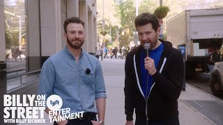 Billy on the Street with CHRIS EVANS And surprise guests