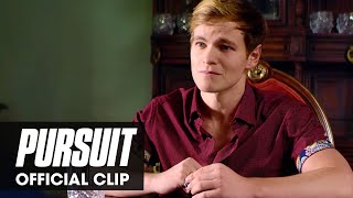 Pursuit 2022 Movie Official Clip What Would Be In It For Him  John Cusack Emile Hirsch
