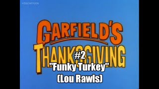 Music Garfields Thanksgiving 1989  2 Funky Turkey Lou Rawls