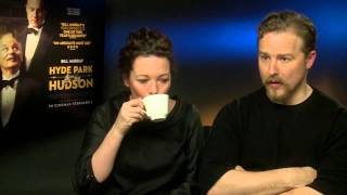 Olivia Colman and Samuel West Interview  Hyde Park on Hudson