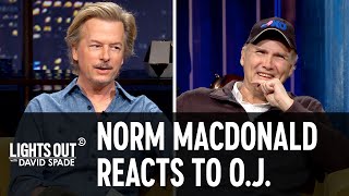 Norm Macdonald Reacts to OJ Simpsons Twitter  Lights Out with David Spade