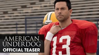 American Underdog 2021 Movie Teaser Trailer  Zachary Levi Anna Paquin and Dennis Quaid