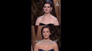 Devil Wears Prada at the Oscars  Anne Hathaway Emily Blunt  Meryl Streep  Shorts