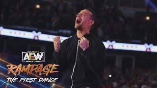 CM Punk Has Arrived in AEW  AEW Rampage The First Dance 82021