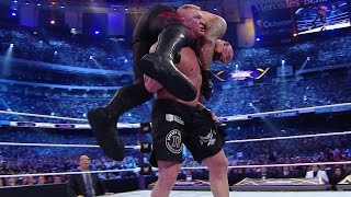 The Undertaker vs Brock Lesnar  WrestleMania 30  The End of The Streak only on WWE Network