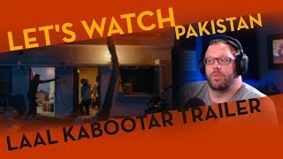 Laal Kabootar Trailer Reaction  Lets Watch a FRIENDLY TAXI DRIVER  Kamal Khan