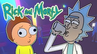 RICK AND MORTY GOES TO A BAR WEIRDEST FANGAME EYEBALLS MANS QUEST  Room of Roilands Gameplay